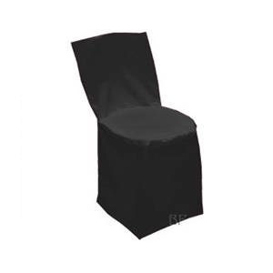 Stuhlhusse für Bistrostuhl schwarz